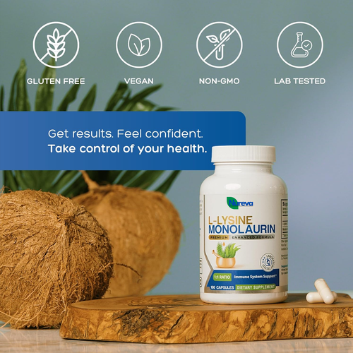 L-Lysine + Monolaurin Capsules